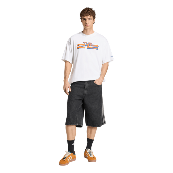 adidas Host City T-Shirt - Men's - White/Collegiate Royal - Image 5