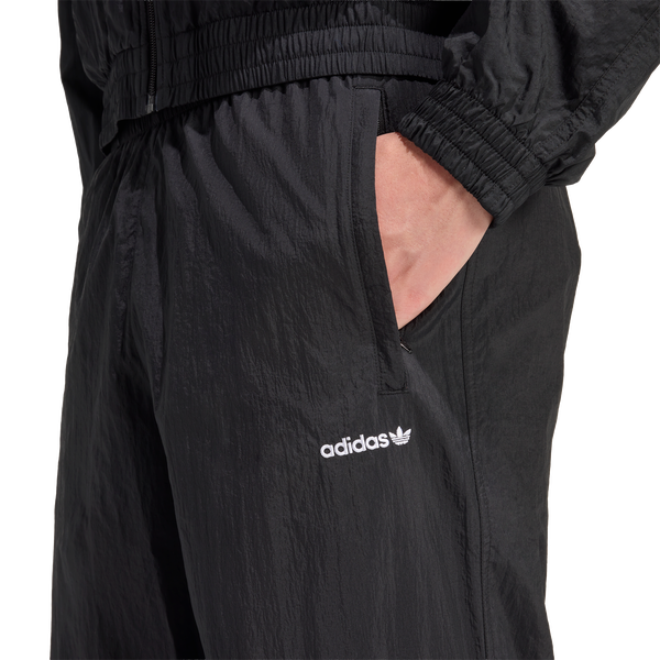 adidas Originals adicolor Blocked Track Pants - Men's - Black/Better Scarlet - Image 3