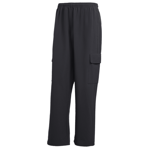 adidas Woven Drill Pants - Men's - Black - Image 5