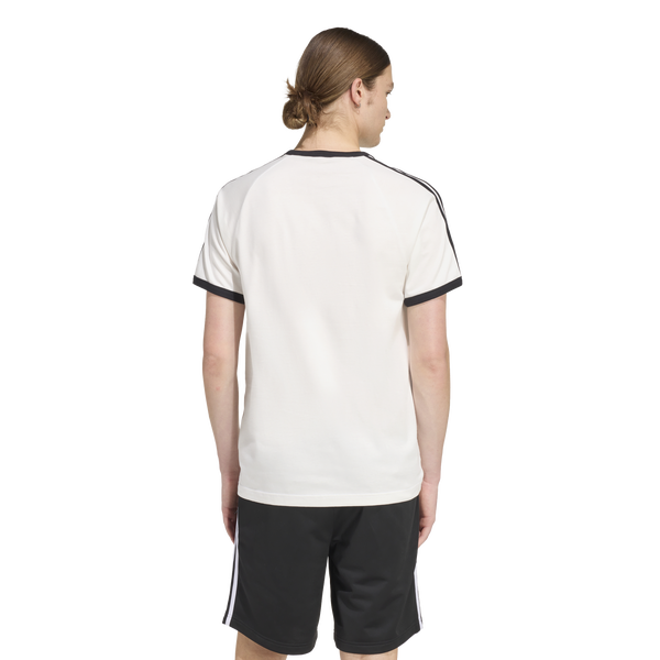 adidas 3-Stripes T-Shirt - Men's - White/Black - Image 2