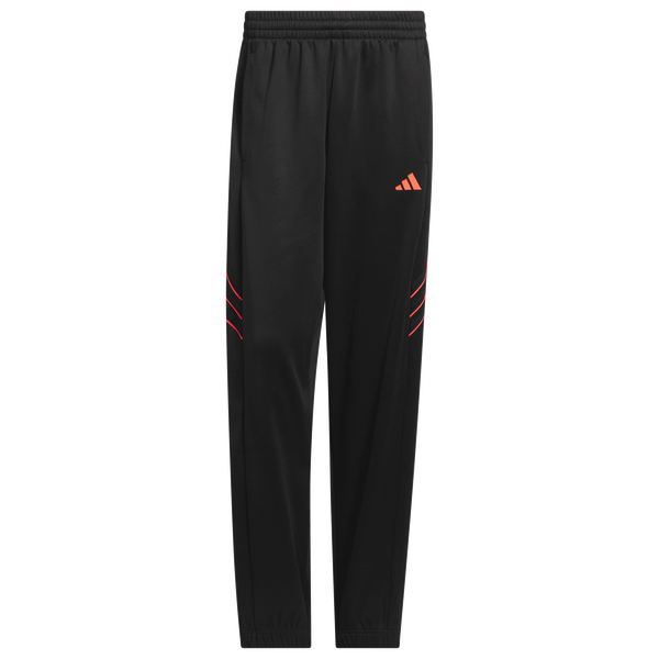adidas Crazy Warm Fleece Pants - Men's - Solar Turbo/Black - Image 6