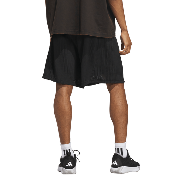 adidas Basketball Mesh Shorts - Men's - Black - Image 2