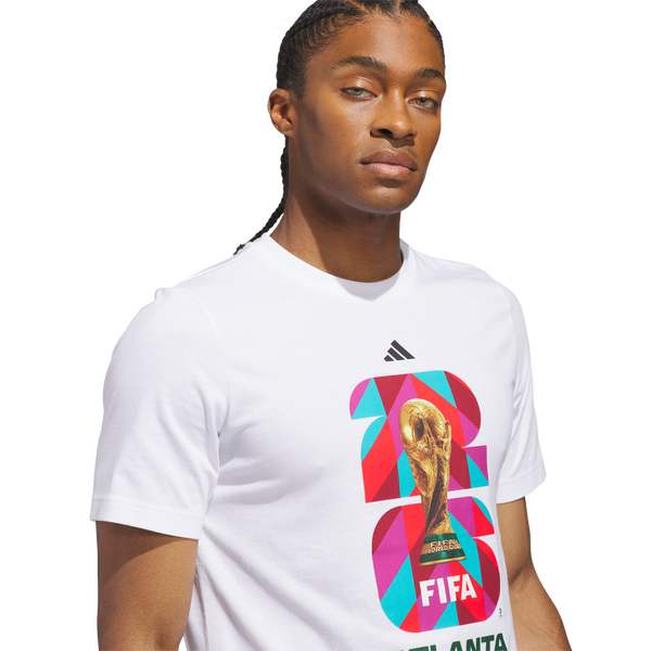 adidas Host City T-Shirt - Men's - White - Image 3
