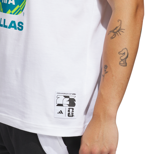 adidas Host City T-Shirt - Men's - White - Image 3