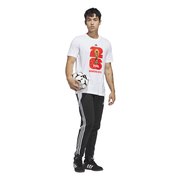 adidas Host City T-Shirt - Men's - White - Image 5