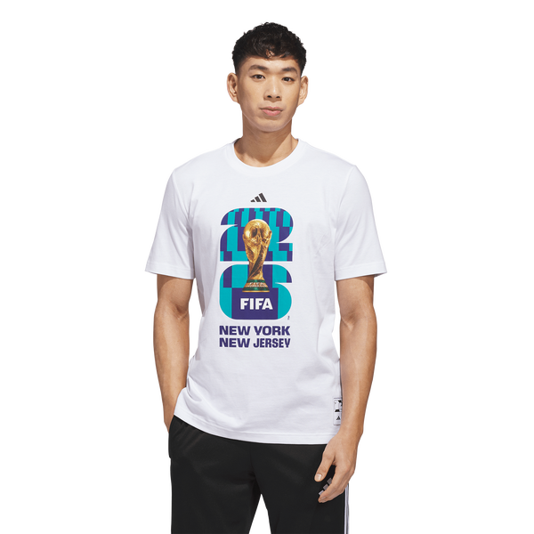 adidas World Cup Host NY NJ T-Shirt - Men's - White