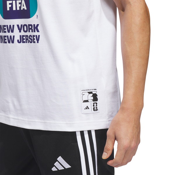 adidas World Cup Host NY NJ T-Shirt - Men's - White - Image 4