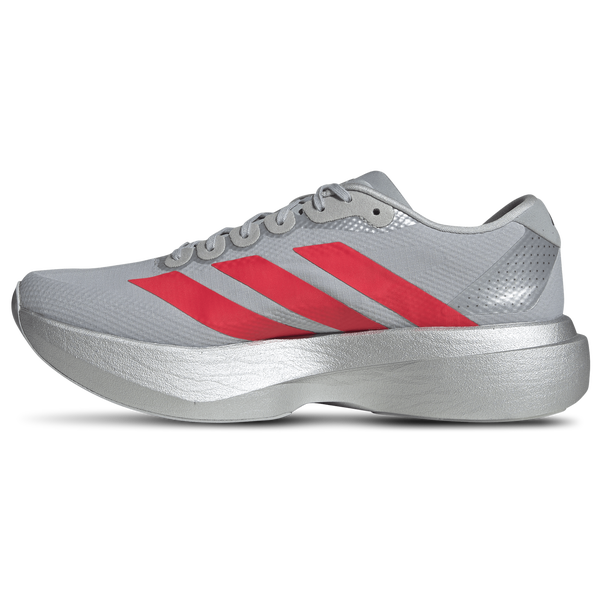 adidas Adizero Evo SL Woven - Men's - Silver Metallic/Lucid Red/Iron Metallic - Image 2