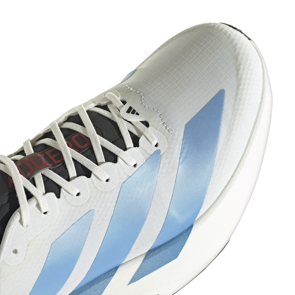 adidas Adizero Evo SL Woven - Men's - Off White/Light Blue/Bright Red - Image 7