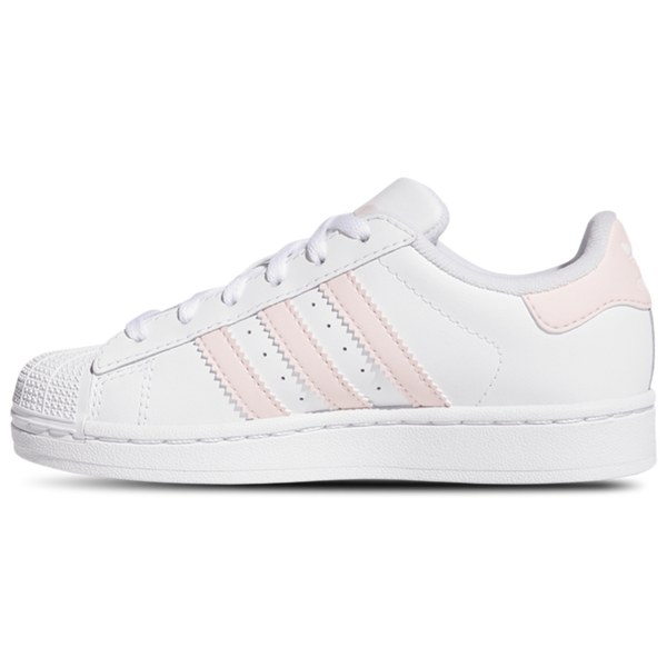 adidas Originals Superstar - Boys' Preschool - Ftwr White/Sandy Pink/Ftwr White - Image 2
