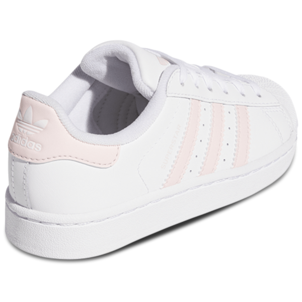 adidas Originals Superstar - Boys' Preschool - Ftwr White/Sandy Pink/Ftwr White - Image 3