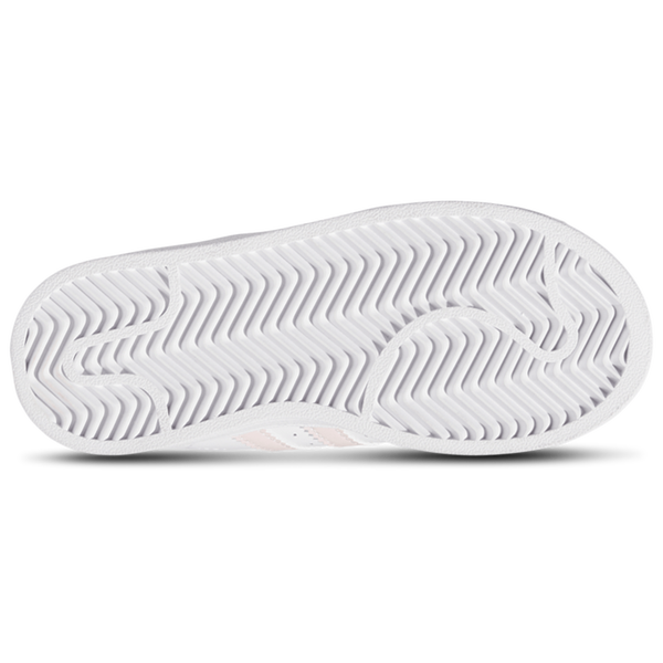 adidas Originals Superstar - Boys' Preschool - Ftwr White/Sandy Pink/Ftwr White - Image 5