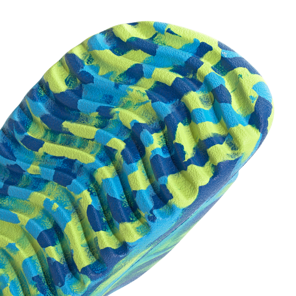 adidas Adilette Lumia - Boys' Preschool - Solar Slime/Lucid Aquamarine/Team Royal Blue - Image 6