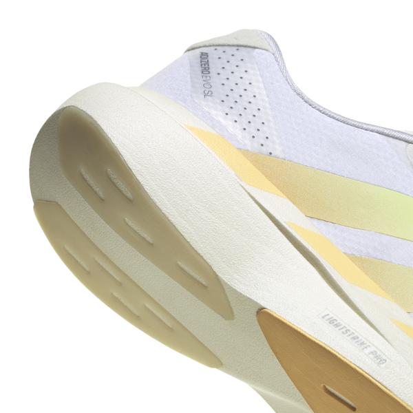 adidas adizero Evo SL Woven - Women's - Footwear White/Ice Tangerine/Off White - Image 6