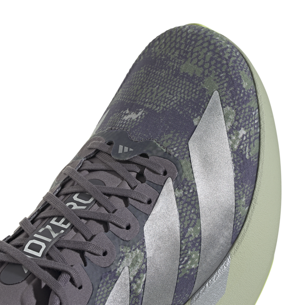 adidas Adizero Evo SL Woven - Men's - Halo Green/Matte Silver/Semi Frozen Lemon - Image 7