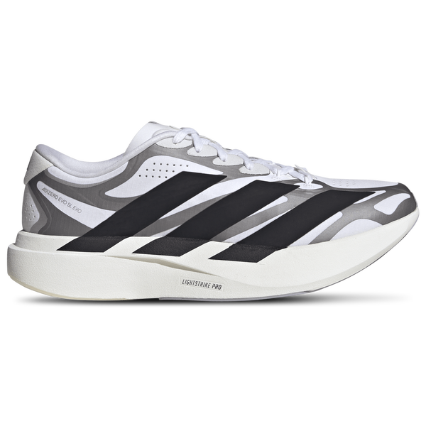 adidas Adizero Evo SL - Men's - Silver/Black/White