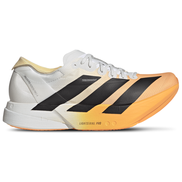 adidas adizero adios Pro 4 - Men's - Lucid Tangerine/Core Black/Crystal White