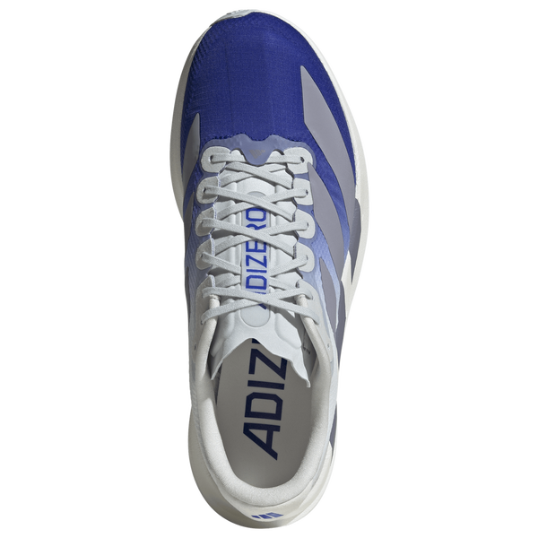adidas Adizero Evo SL Woven - Men's - Slate/Lucid Blue/Crystal White - Image 4