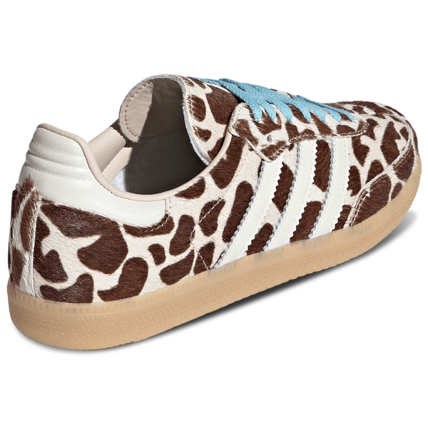 adidas Originals Samba OG - Women's - Crystal Linen/Ivory/Gum 3 - Image 3