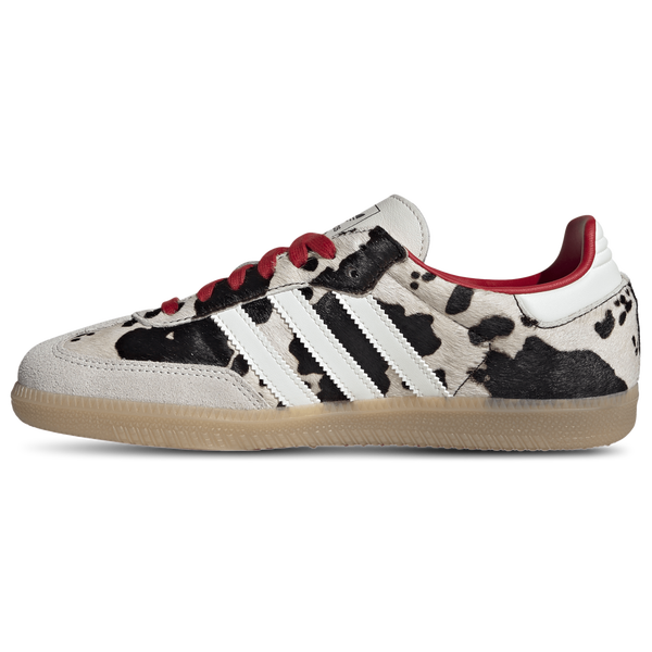 adidas Originals Samba OG Cow Print - Women's - Aurora Coffee/Off White/Gum - Image 2