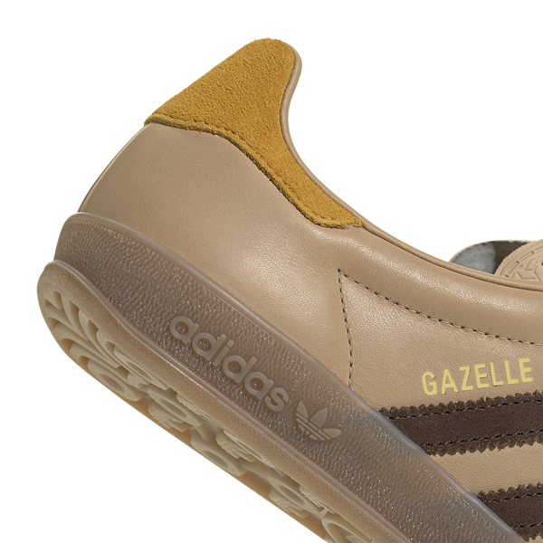 adidas Originals Gazelle Indoor - Women's - Magic Beige/Brown/Preloved Yellow - Image 7