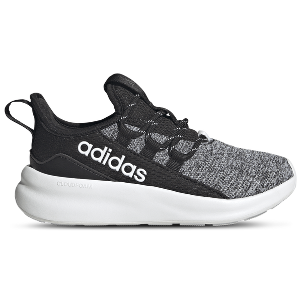 adidas Lite Racer Adapt 8.0 Elastic Lace - Boys' Grade School - Core Black/Core Black/Footwear White