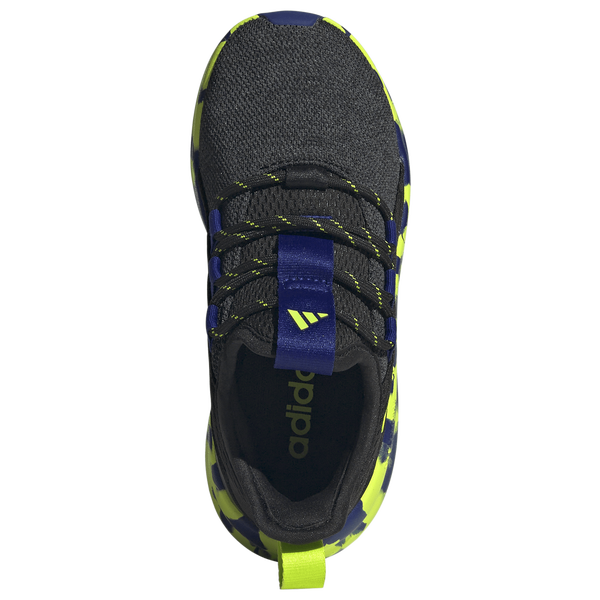 adidas Lite Racer Adapt 8.0 Elastic Lace - Boys' Grade School - Core Black/Solar Slime/Mystery Ink - Image 4