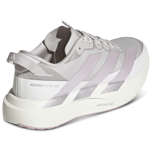 adidas adizero Evo SL ATR - Women's - Grey/White Tint/Ice Purple - Image 3