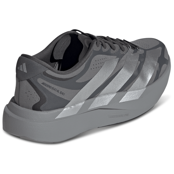 adidas Adizero Evo SL - Men's - Gray Four/Silver Mtlc/Gray Six - Image 3