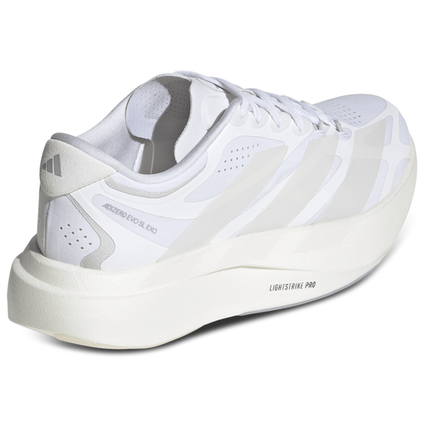 adidas adizero Evo SL Exo - Women's - Footwear White/Core White/Zero Met - Image 3