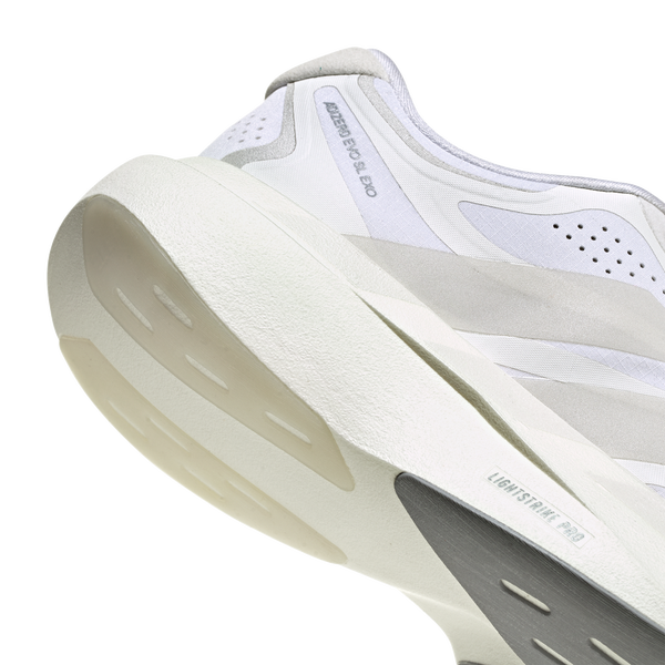 adidas adizero Evo SL Exo - Women's - Footwear White/Core White/Zero Met - Image 6
