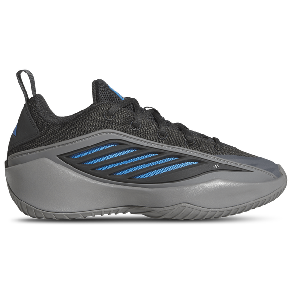 adidas Anthony Edwards Believe That 1 - Boys' Grade School - Carbon/Grey/Lucid Ray Blue