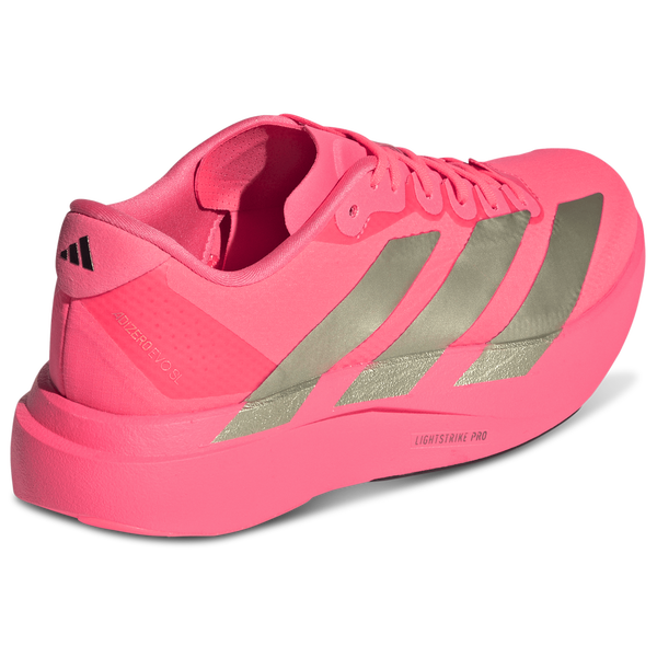 adidas adizero Evo SL Woven - Women's - Solar Turbo/Core Black/Carbon - Image 3