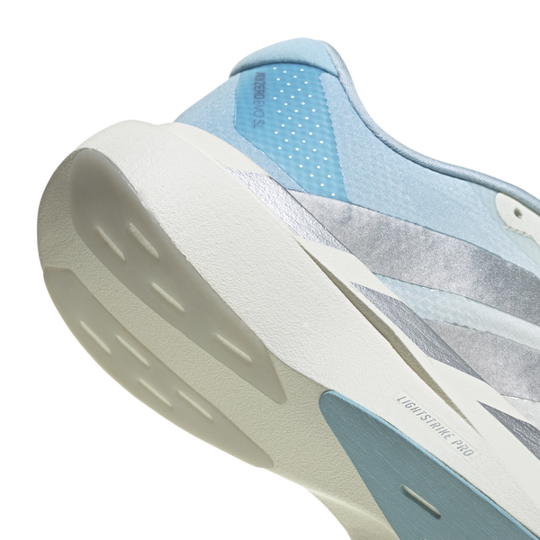 adidas adizero Evo SL Woven - Women's - Off White/Silver Met/Icey Blue - Image 6