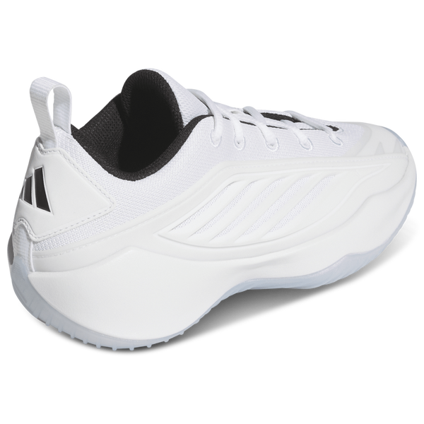 adidas Anthony Edwards Believe That 1 - Boys' Grade School - Footwear White/Core Black/Footwear White - Image 3
