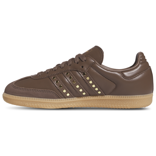adidas Originals Samba OG - Women's - Earth Strata/Gold Metallic/Earth Strata - Image 2