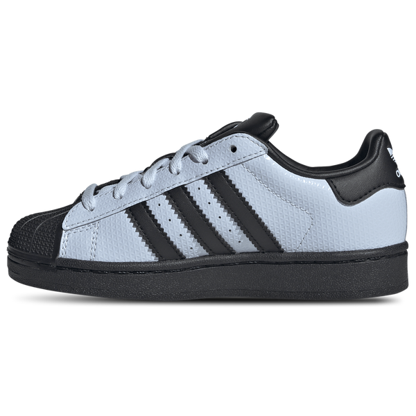 adidas Originals Superstar - Boys' Preschool - Crystal Sky/Crystal Sky/Core Black - Image 2