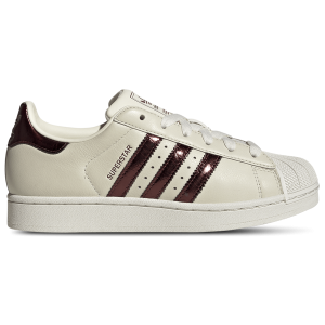 adidas Originals Superstar II - Women's - Maroon/Gold Met/Off White