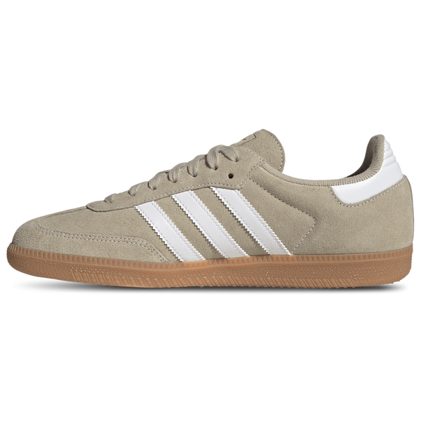adidas Samba OG - Men's - Gum 2/Ftwr White/Khaki Three - Image 2