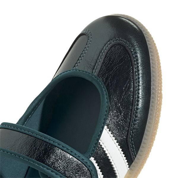 adidas Originals Samba Jane - Women's - Rich Green/Off White/Gum - Image 6