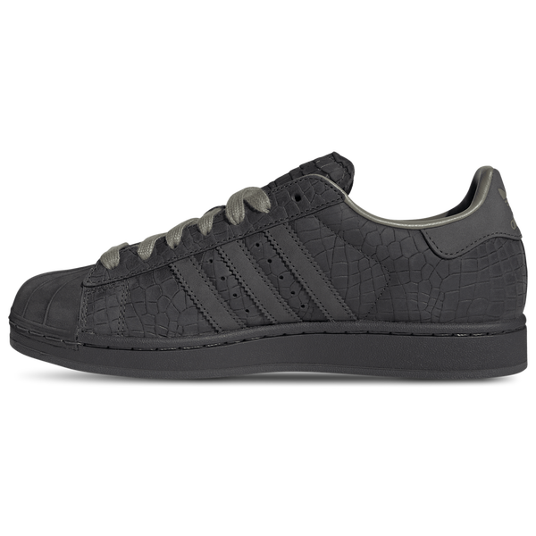 adidas Originals Superstar II - Men's - Grey/Utility Black/Clay - Image 2