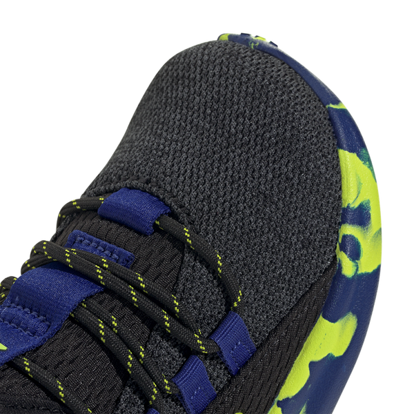 adidas Lite Racer Adapt 8.0 Elastic Lace - Boys' Toddler - Core Black/Solar Slime/Mystery Ink - Image 6