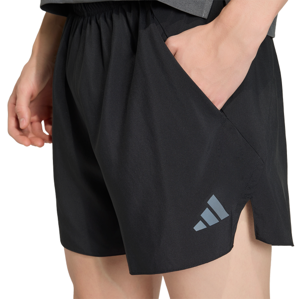 adidas adi365 Formotion Iconic 7" Running Shorts - Men's - Black/Grey - Image 4