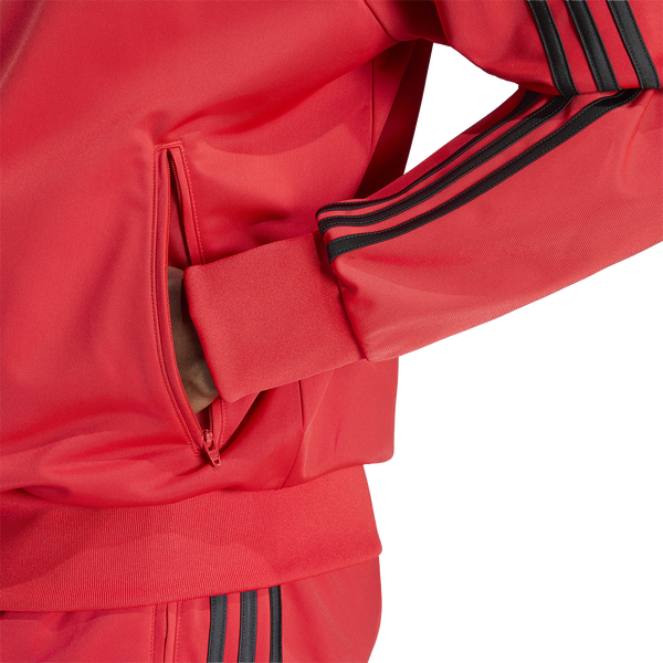 adidas Firebird Track Top - Men's - Vivid Red - Image 4