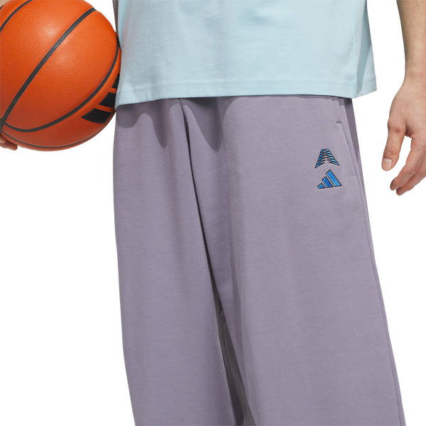 adidas Anthony Edwards Foundation Sweatpants - Men's - Slate - Image 3
