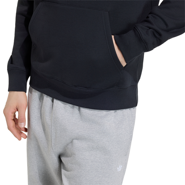 adidas Originals Trefoil Essentials Hoodie - Men's - Black - Image 4