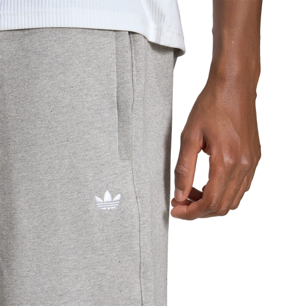 adidas Originals Trefoil Essentials Fleece Pants - Men's - Medium Grey Heather - Image 3