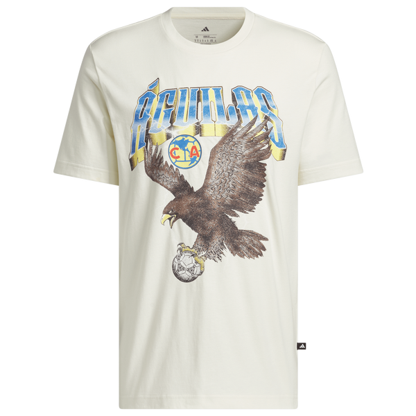 adidas Club AM Aguilas T-Shirt - Men's - White/White