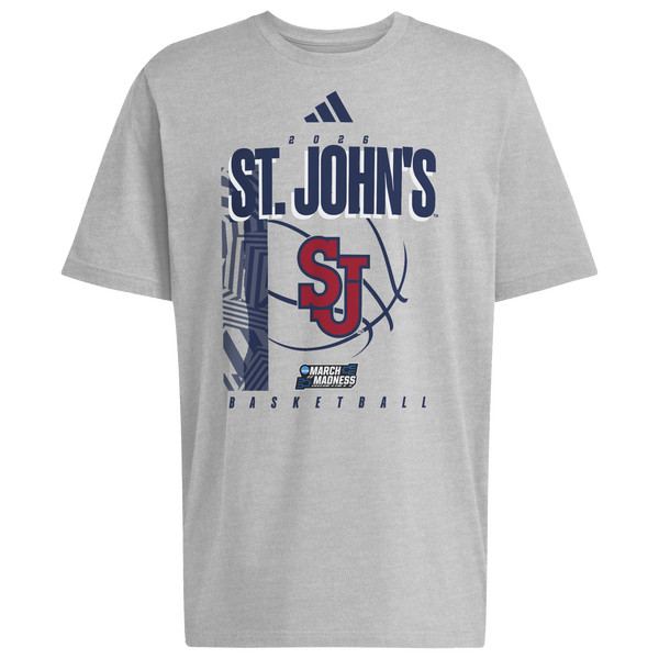 adidas NCAA Qualifier Short Sleeve T-Shirt - Men's - Gray