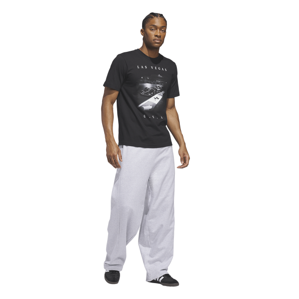adidas Las Vegas Mercedes T-Shirt - Men's - Black - Image 5